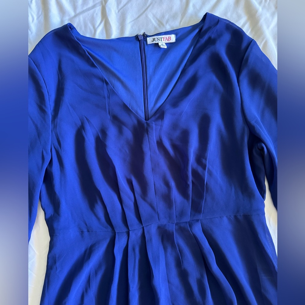 Blue vintage dress